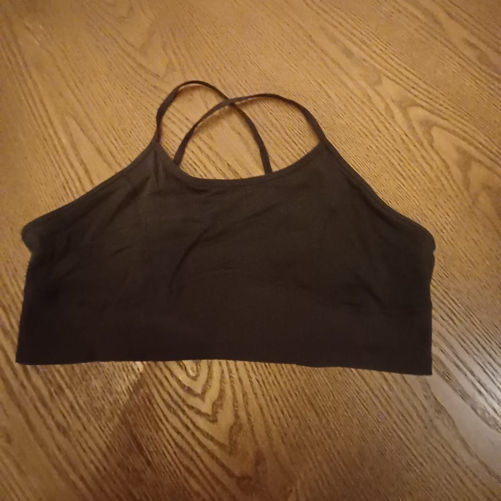 ZYIA BLACK SPORTS BRA